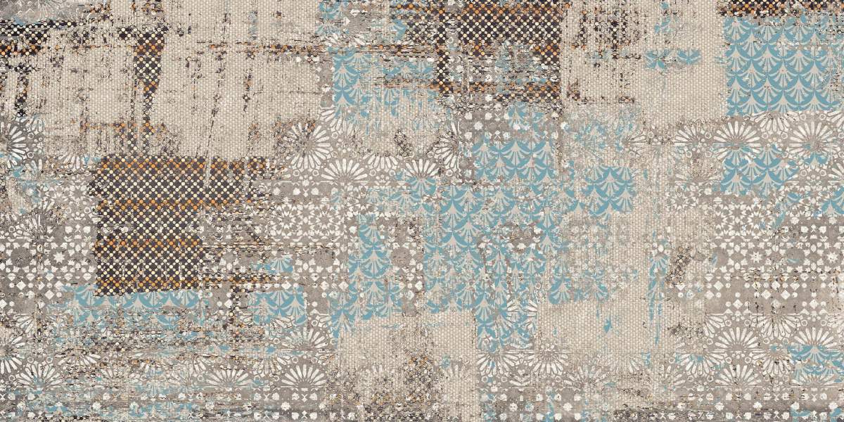 EXD401 Exotica Design Vintage Inserto 600x1200 неполированный многоцветный