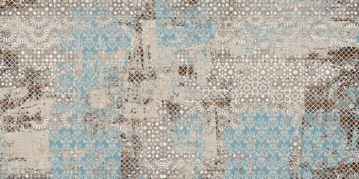 EXD401 Exotica Design Vintage Inserto 600x1200 неполированный многоцветный